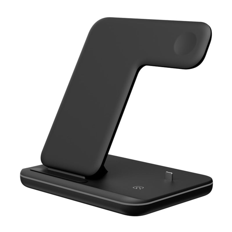 Compatible Mobile Phone Watch Earphone Wireless Charger 3 in 1 Wireless Charger Stand